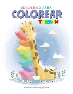 Cuaderno para Colorear - La Jirafa