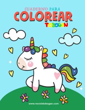 Cuaderno para Colorear - Unicornio